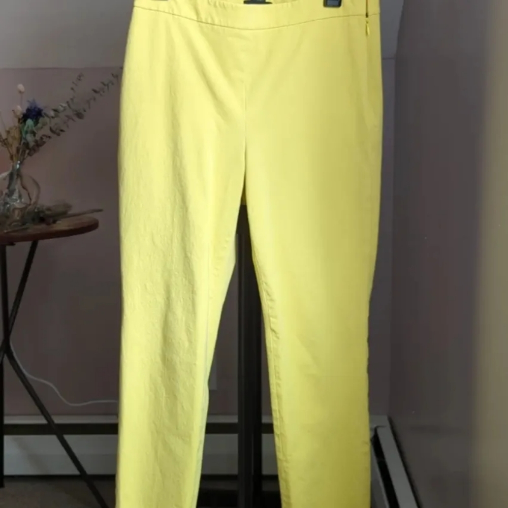 Talbots Yellow Pants Tagged size 8